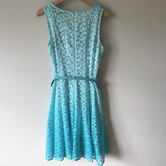 Leslie Fay Lace Ombre Dress - Picture 6 of 8